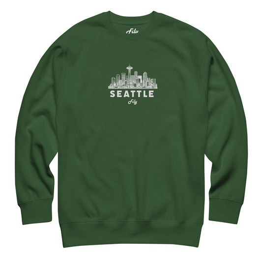 Seattle Skyline Sweater